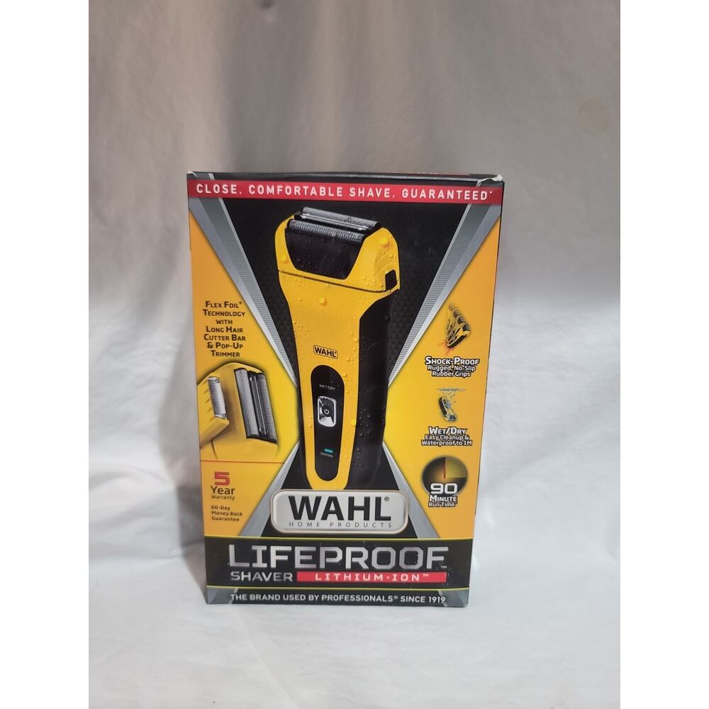 Wahl Lifeproof Shaver Wet/Dry 7061-100 Rugged, Shockproof Brand New